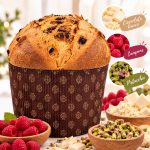 Panettone al cioccolato bianco lampone e pistacchio