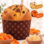 Panettone con zenzero e albicocca
